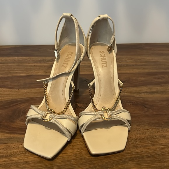 SCHUTZ for Free People ‘Silvie Chain’ Heel - Picture 3 of 8